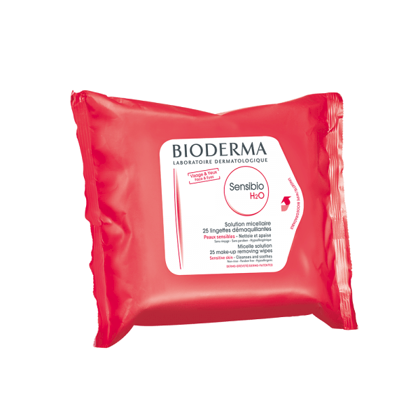Bioderma Sensibio H2O Toalhitas Desmaquilhantes