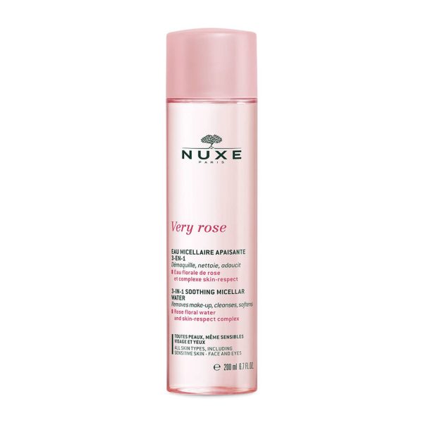 Nuxe Very Rose Água Micelar Hidratante Pele Seca