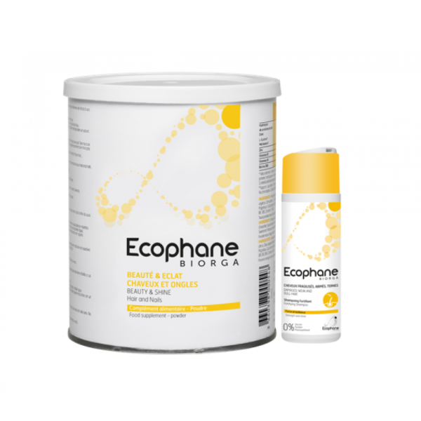 Ecophane Biorga Pó + Ecophane Biorga Champô Fortificante