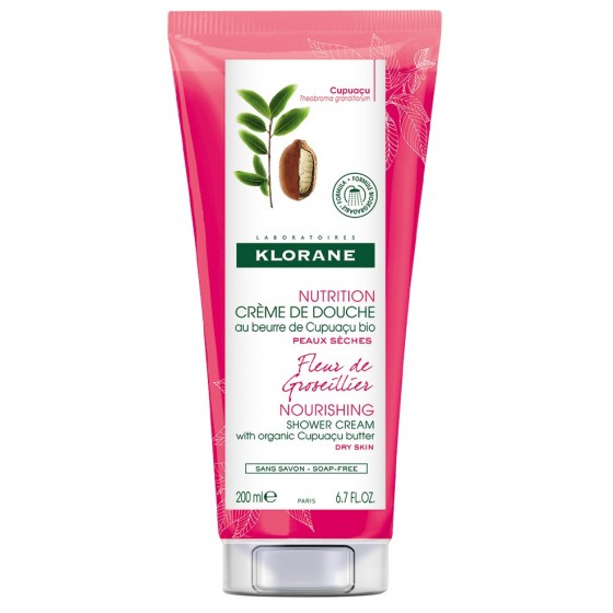 Klorane Creme Duche Flor de Groselha