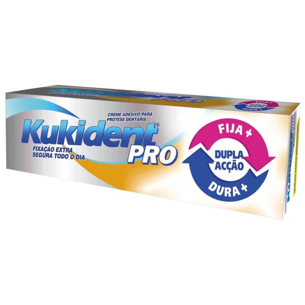 Kukident Pro Dupla Ação Creme Prótese Dentária