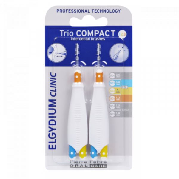 Elgydium Trio Compact Espaços Estreitos Mistos