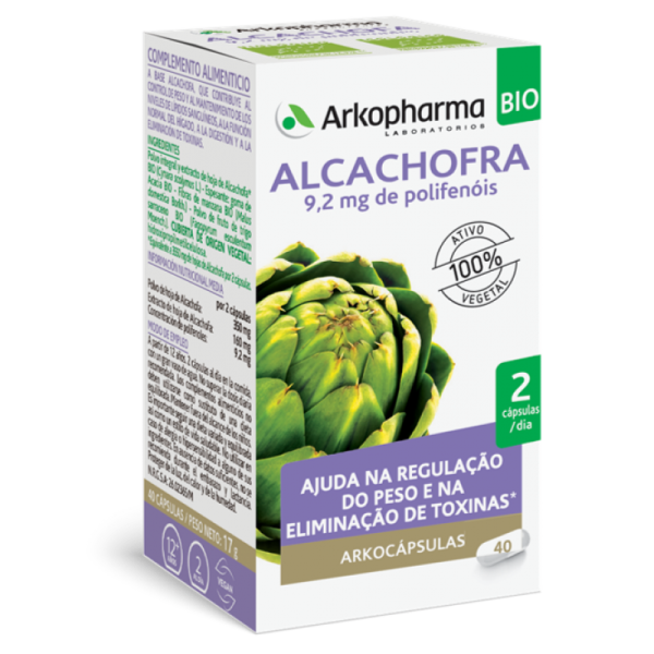 Arkocápsulas Alcachofra Bio - 40 Cápsulas