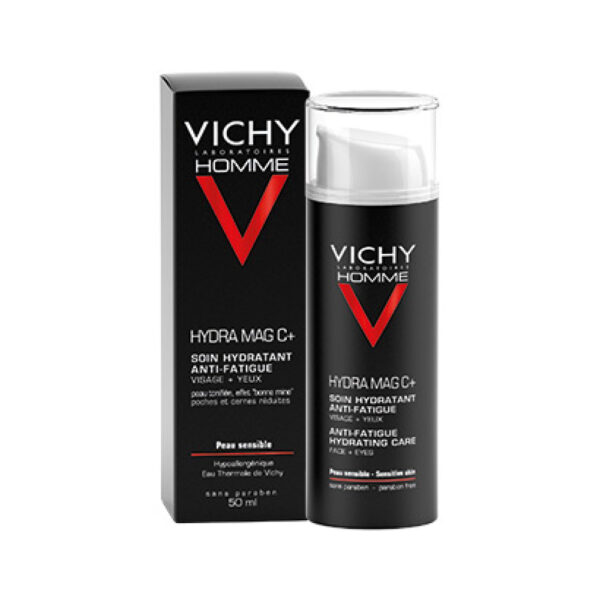 Vichy Homme Hydra Mag C + Hidratante Antifadiga Rosto + Olhos