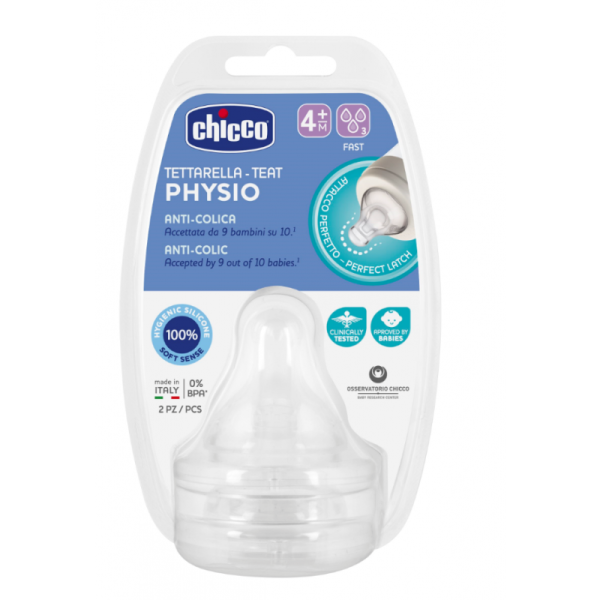 Chicco P5 Tetina Silicone Rápido 4M+