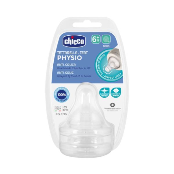 Chicco P5 Tetina Silicone Papa 6M+