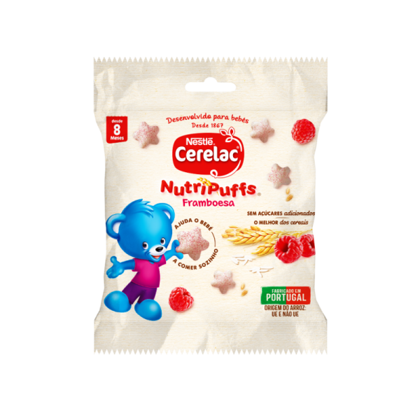Cerelac Nutripuff Snack Banana/Framboesa 7G 8M+