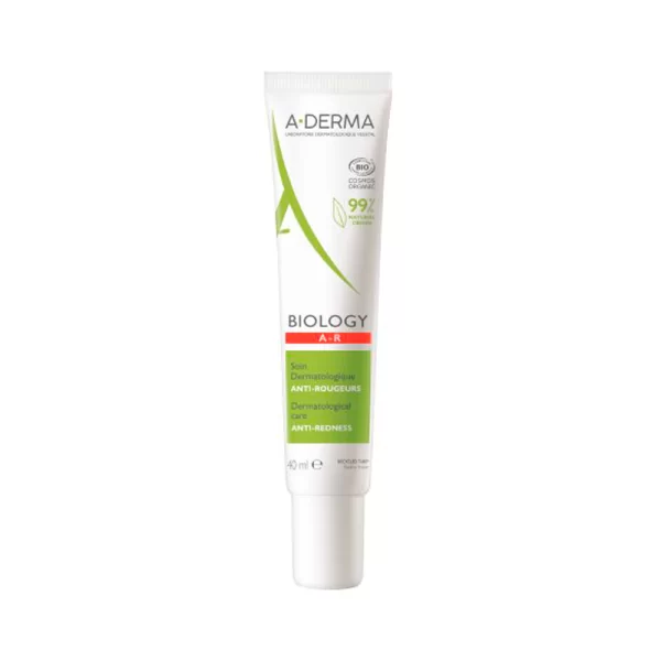 A-Derma Biology Cuidado Dermatológico Anti Vermelhidão 40mL
