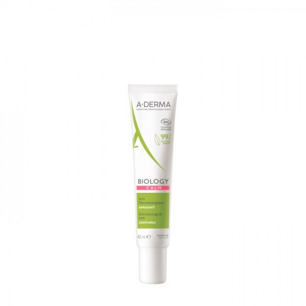 A-Derma Dermatológico Biology Fluido Rosto Calmante 40mL