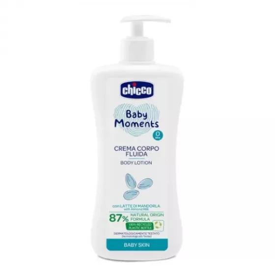 Chicco Baby Moments Creme De Corpo Delicado 500mL