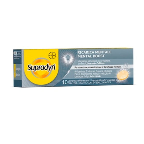 Supradyn Mental Boost 10 Comprimidos Efervescentes