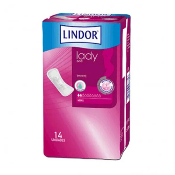 Lindor Lady Pad Mini 2 Gotas 14 Unidades